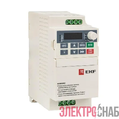 Преобразователь частоты 0.75кВт 1х230В VECTOR-80 Basic EKF VT80-0R7-1