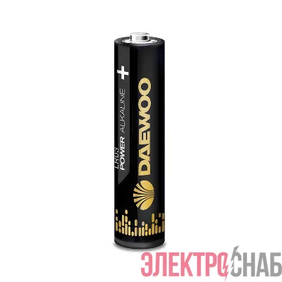 Элемент питания алкалиновый AAA/LR03 1.5В Power Alkaline Pack-24 (уп.24шт) DAEWOO 5042117