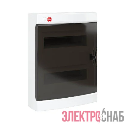 Щиток настенный 24мод. IP41 с дверцей с клеммн. блоком 63А бел. DKC RB24W4TWD