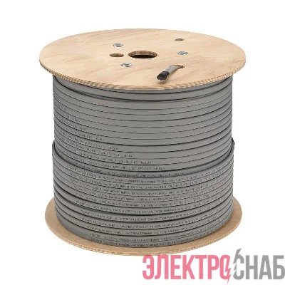 Кабель греющий (нагрев.) саморег. SRL16-2 неэкранированный 16Вт/м 0.88кв.мм/105м 300м Rexant 51-0274