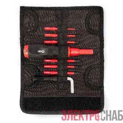 Набор диэлектрических отверток НИО-3306 СЛИМ КВТ 90952