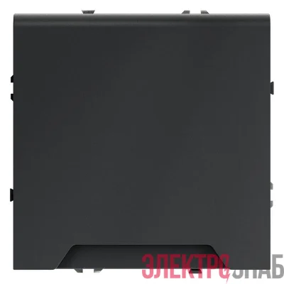 Розетка 1-м СП S70 16А с заземл. защ. шторки + крышка механизм графит Voltum VLS040307