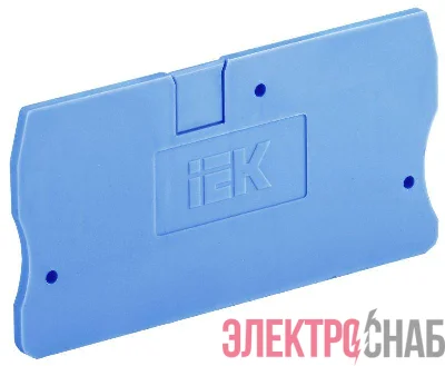 Заглушка для КПИ 2в-6 син. IEK YZN11D-ZGL-006-K07