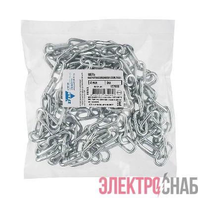 Цепь короткозвенная 4мм DIN 766 (3м) Tech-Krep/Zitar 127866