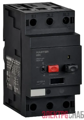 Пускатель ПРК64-63 In=64A Ir=40-63A Ue 660В KARAT IEK DMS22-63