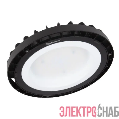 Светильник светодиодный HIGH BAY COMPACT ДСП 166Вт 4000К 20000лм IP65 черн. хайбей темперир. стекло LEDVANCE 4058075708198