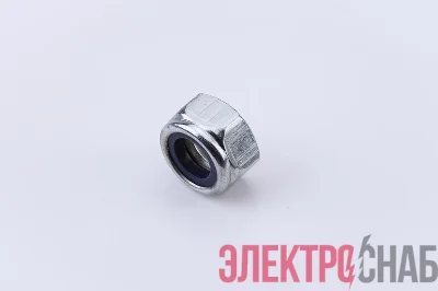 Гайка самоконтрящаяся с нейл. вставкой М8 цинк. DIN 985 (уп.200шт) пакет СТРОЙМЕТИЗ UTORM3040058