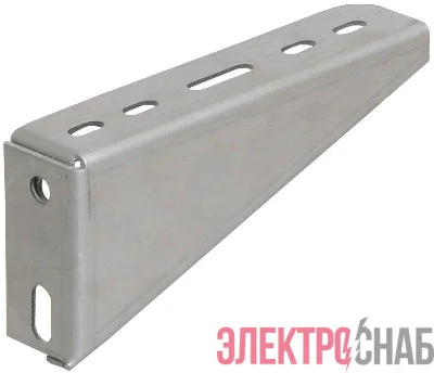 Кронштейн для профиля настенный осн.600 сталь IEK CLP1CW-600-1