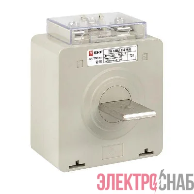 Трансформатор тока ТТЕ-А 500/5А кл. точн. 0.5S с клеммой напряжения PROxima EKF tte-S-500-0.5S
