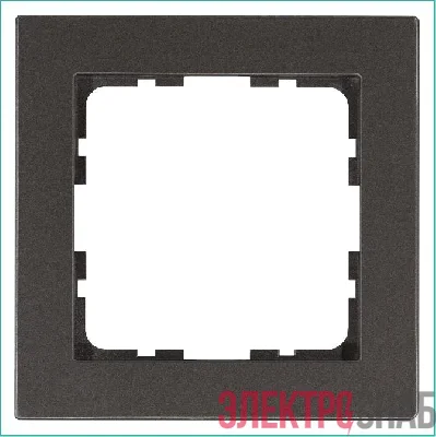 Рамка 1-м G-Classic мокко Jasmart G1001Z