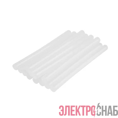 Стержень клеевой d7.4мм L100мм прозр. (блист.12шт) Rexant 09-1010