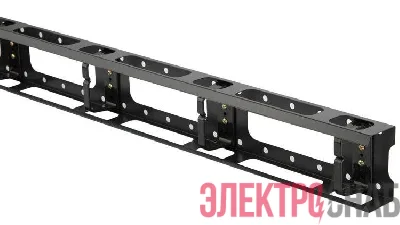 Организатор CMV-42U-ML каб. верт. металл с крышкой 42U для шкафов TTC/TSC шир. 800мм черн. Hyperline 30835