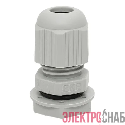 Сальник PG9 d4-8мм (d отверст. 16мм) IP54 PROxima EKF plc-pg-9-r