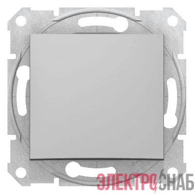 Выключатель 1-кл. СП Sedna 10А IP20 (сх. 1) 250В механизм алюм. SchE SDN0100160
