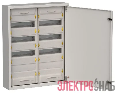 Корпус ЩРн-96 (2х48) TITAN 5 710х570х140 IP31 метал. сер. IEK TI5-50-N-2X048-31-7035