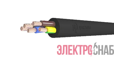 Кабель КГ-ХЛ 5х1.5 (N PE) 220/380-3 (м) Цветлит 00-00142812