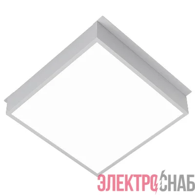 Светильник светодиодный DL-GRIGLIATO-S190x190-24W Day4000 (GR 100 deg 230) IP40 металл Arlight 047683