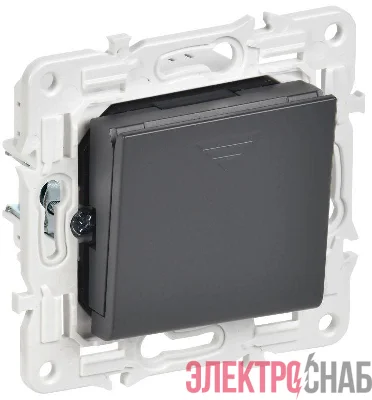 Выключатель карточный SKANDY 30А SK-V15T титан IEK SK-V11-0-10-K48