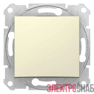 Выключатель 1-кл. СП Sedna 10А IP20 (сх. 1) 250В механизм беж. SchE SDN0100147