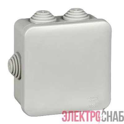 Коробка распределительная ОП 85х85х40мм IP55 SE IMT35092