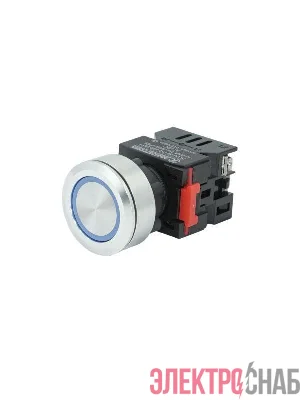 Лампа индикаторная ЛС(к)-30-С-2-220-65У1 светодиодная матрица d30мм 220В AC/DC IP65 син. Электротехник ET016993