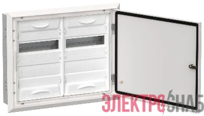 Корпус ЩРв-48 (2х24) TITAN 5 505х625х130 IP31 метал. бел. IEK TI5-50-V-2X024-31