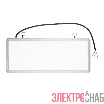 Светильник светодиодный PEL 103-1 (табло) 3Вт ССА аварийный оповещатель односторонний без наклейки Pro+ JazzWay 5062269