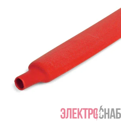 Трубка термоусадочная ТУТ (HF)-60/30 красн. (уп.10м) КВТ 82958