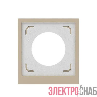Рамка 1-м KANT IP44 ванильн. марципан DKC 7015942