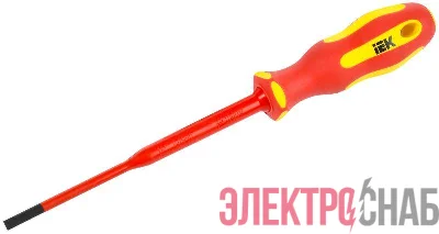 Отвертка диэлектрическая SLIM SL3.5х100 Т2 ARMA2L 5 IEK A2L5-SC31-T2-SL-35-100