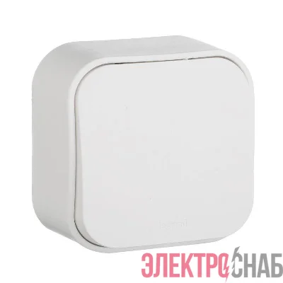 Выключатель 1-кл. ОП Quteo 10А IP20 10AX бел. Leg 782200