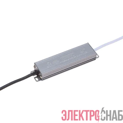 Источник питания (драйвер) 24В 60Вт IP67 с проводами влагозащ. Rexant 200-1004