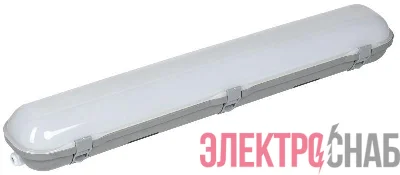 Светильник ДСП 1320 20Вт 5000К IP65 600мм пласт. сер. IEK LT-DSP0-1320-020-50-K01