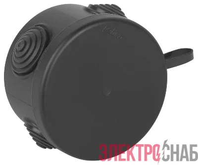 Коробка Тусо распаячная для ОП 70х50мм УХЛ1 черн. Ruvinil 67020МЧ