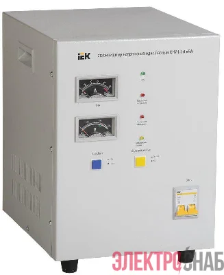Стабилизатор напряжения СНИ 1/220 10.0кВА 1ф IEK IVS10-1-10000