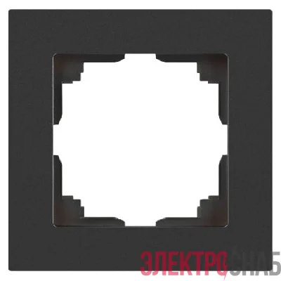 Рамка 1-м СП Accent 6-501-07 графит Intro Б0063756