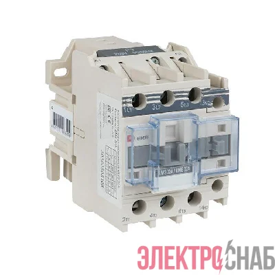Контактор КМЭ 32А кат. 380В AC 1НЗ EKF ctr-s-32-380-nc