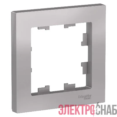 Рамка 1-м AtlasDesign алюм. SE ATN000301