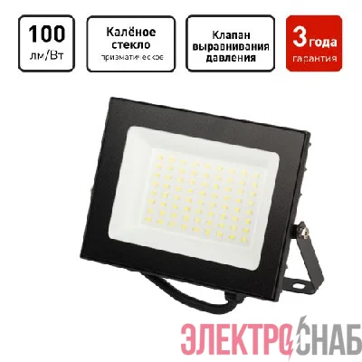 Прожектор светодиодный PRO LPR-062-0-65K-050 50Вт 6500К 5000лм IP65 призма Эра Б0064625