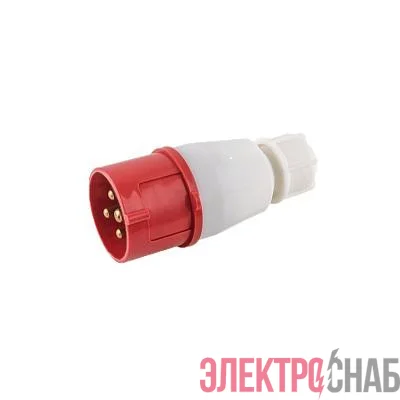 Вилка переносная PPC 014 3P+PE 16А 380В IP44 Pro JazzWay 5072275
