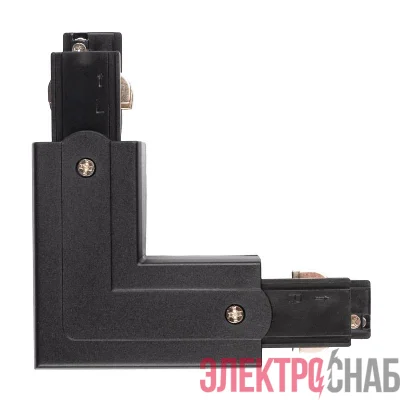 Аксессуар к шинопроводу трехфазному 3P PTR CL-BL OUT коннектор внешний Pro+ черн. JazzWay 5063112