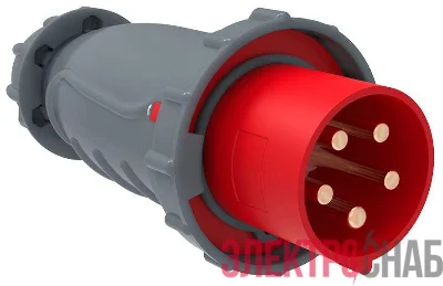 Вилка эл. каб. 125А 3P+PE+N 6ч/200/346-240/415В IP67 MAGNUM ССИ-045 IEK PSN02-125-5