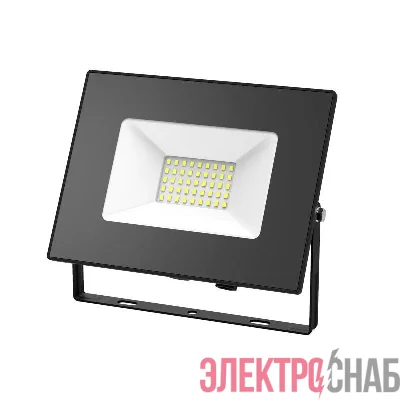Прожектор светодиодный Elementary 70Вт 6500К IP65 6300лм 170-264В ДО черн. GAUSS 613100370