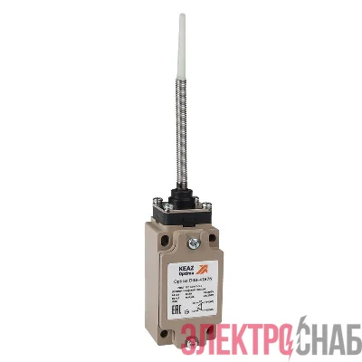 Выключатель концевой OptiLiS D4B-4187N пружина с наконечником пластик. EN 50041 XCKJ107H29 КЭАЗ 365337