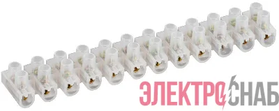 Колодка клеммная ЗВИ-10 2.5-6кв.мм 12пар GENERICA UZV10-010-006-K01-10-G