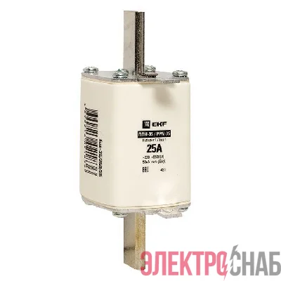 Вставка плавкая ППН-35 250/25А габарит 1 PROxima EKF fus-35/250/25