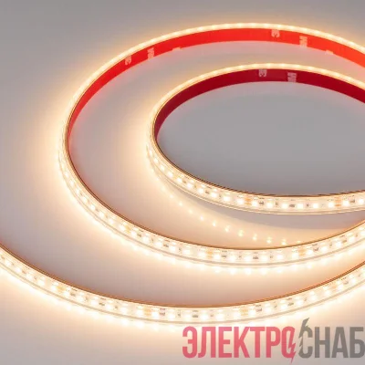 Лента светодиодная IC-PS-A120-10mm 24V Warm 2700К 9.6Вт/м IP67 2835 стабилизированная герметичная (уп.10м) Arlight 050634