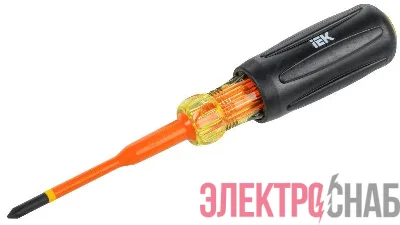 Отвертка диэлектрическая SLIM PH1х80 Т3 ARMA2L 5 IEK A2L5-SC31-T3-PH-10-080