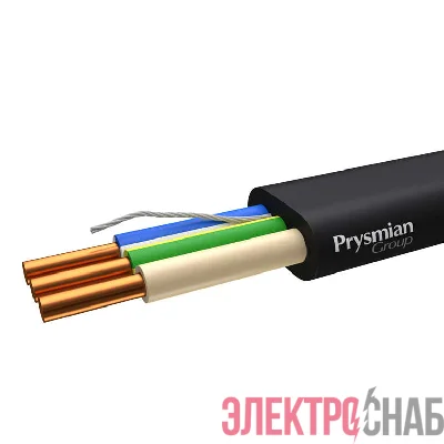Кабель ВВГ-Пнг(А)-LS 3х2.5 корд ОК (N PE) 0.66кВ (бухта) (м) РЭК-PRYSMIAN 2703050101