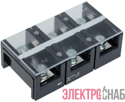 Блок зажимов БЗН ТС-3003 150кв.мм 300A 3 пары IEK YZN42-03-150-K02